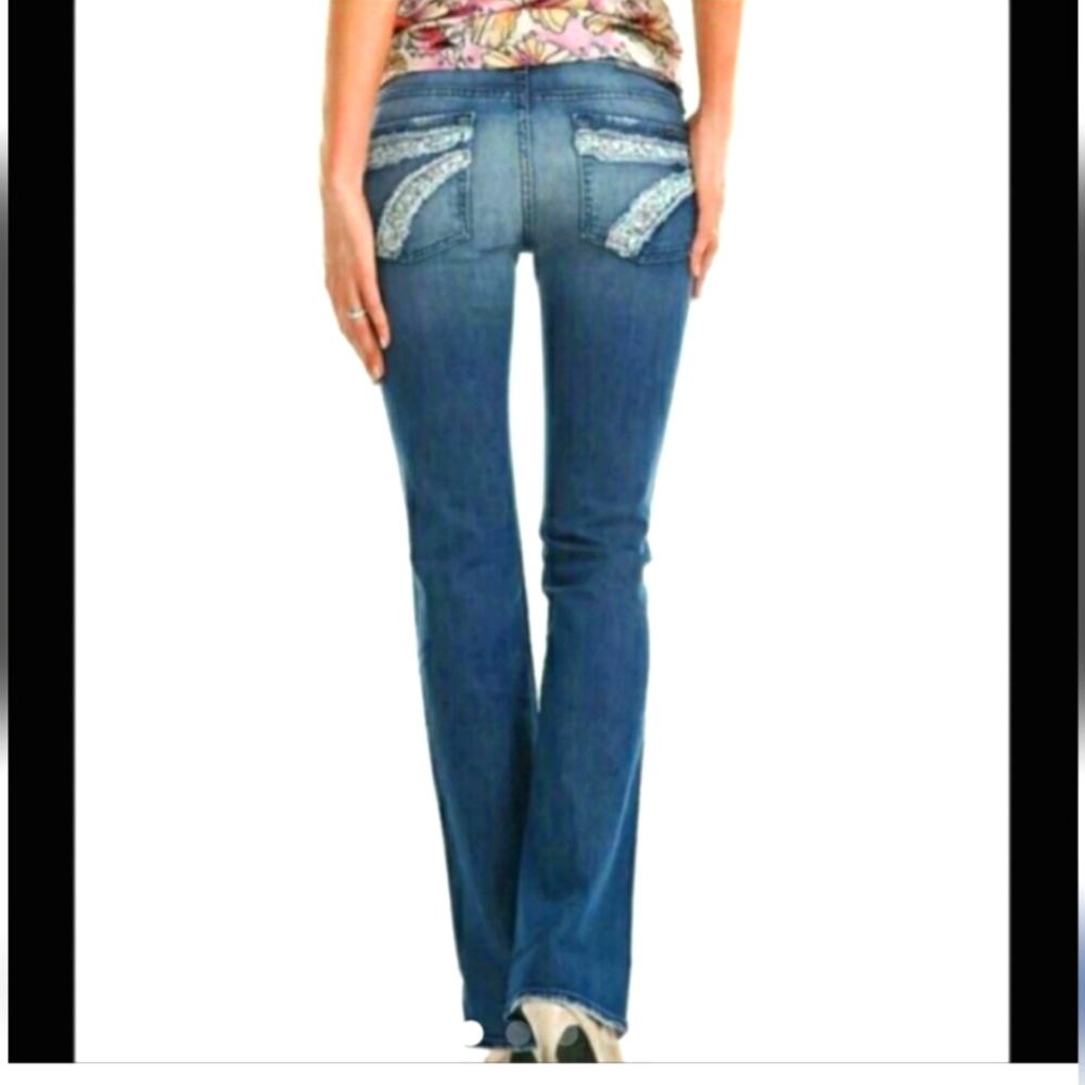 7FAM dojo jeans size 25